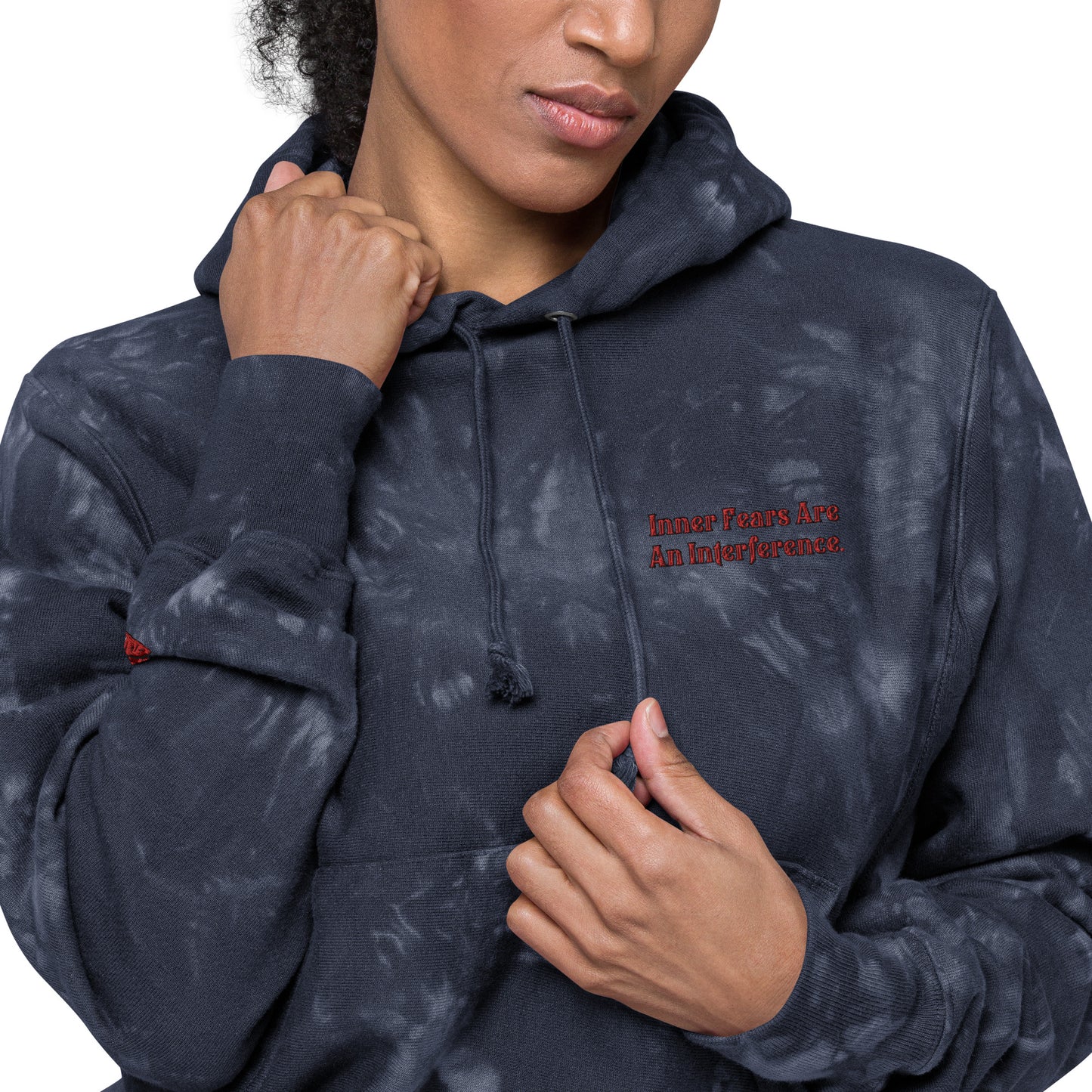 Inner Fears Unisex Champion Tie-dye Hoodie