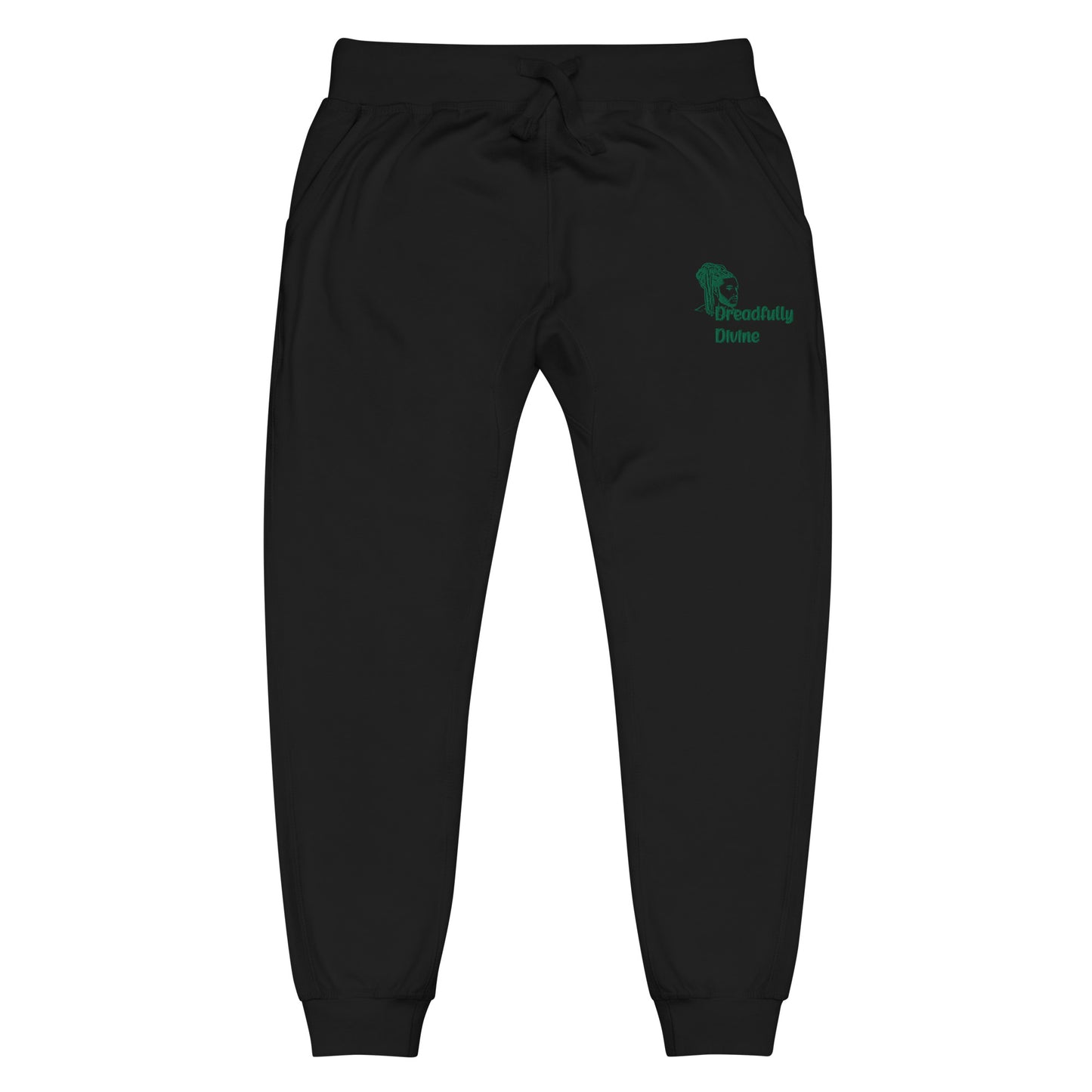 DD Man (Green) Unisex Fleece Sweatpants