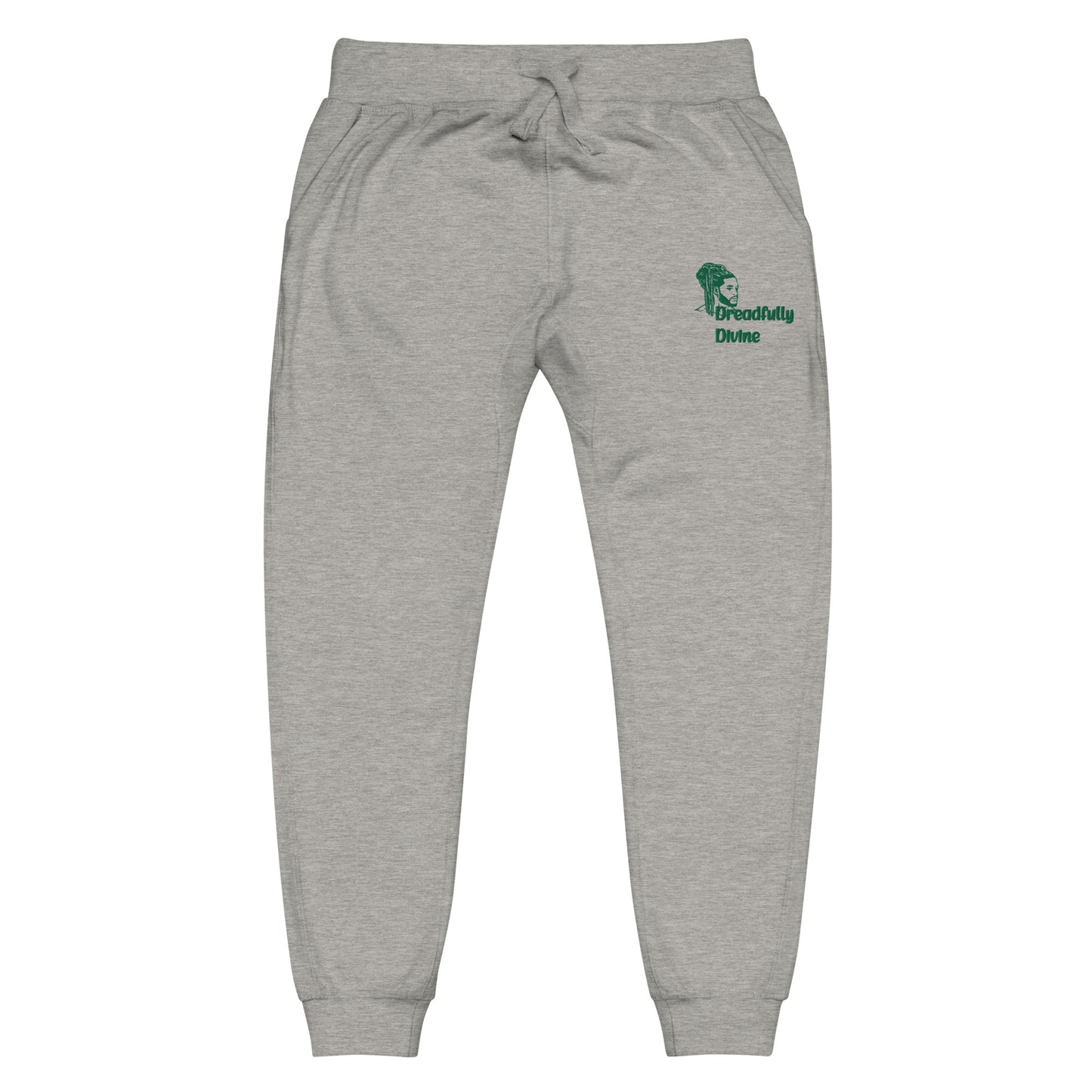 DD Man (Green) Unisex Fleece Sweatpants