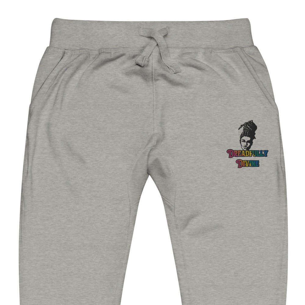 DD Woman #2 (Multi-color) Unisex Fleece Sweatpants