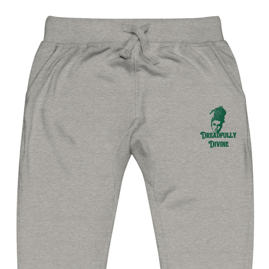 DD Woman #2 (Green) Unisex Fleece Sweatpants