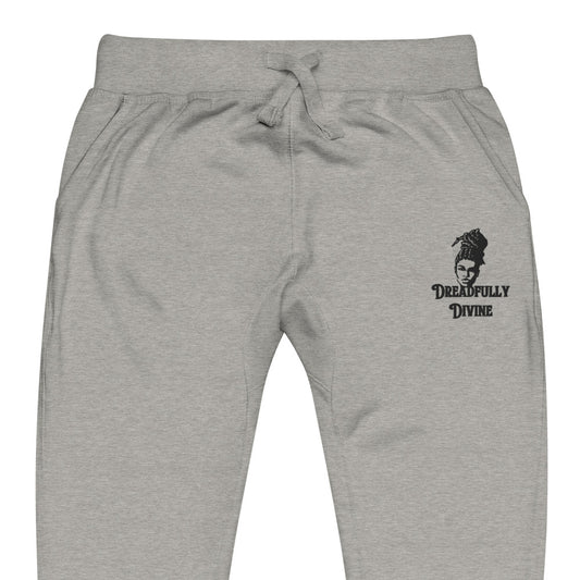 DD Woman #2 (Black) Unisex Fleece Sweatpants