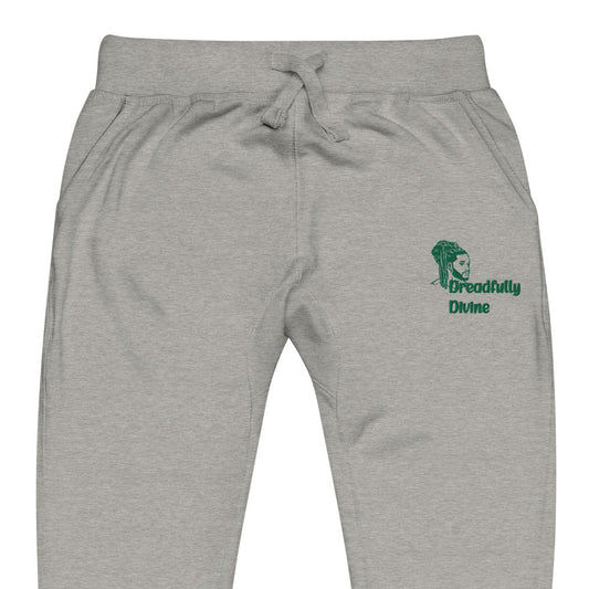 DD Man (Green) Unisex Fleece Sweatpants