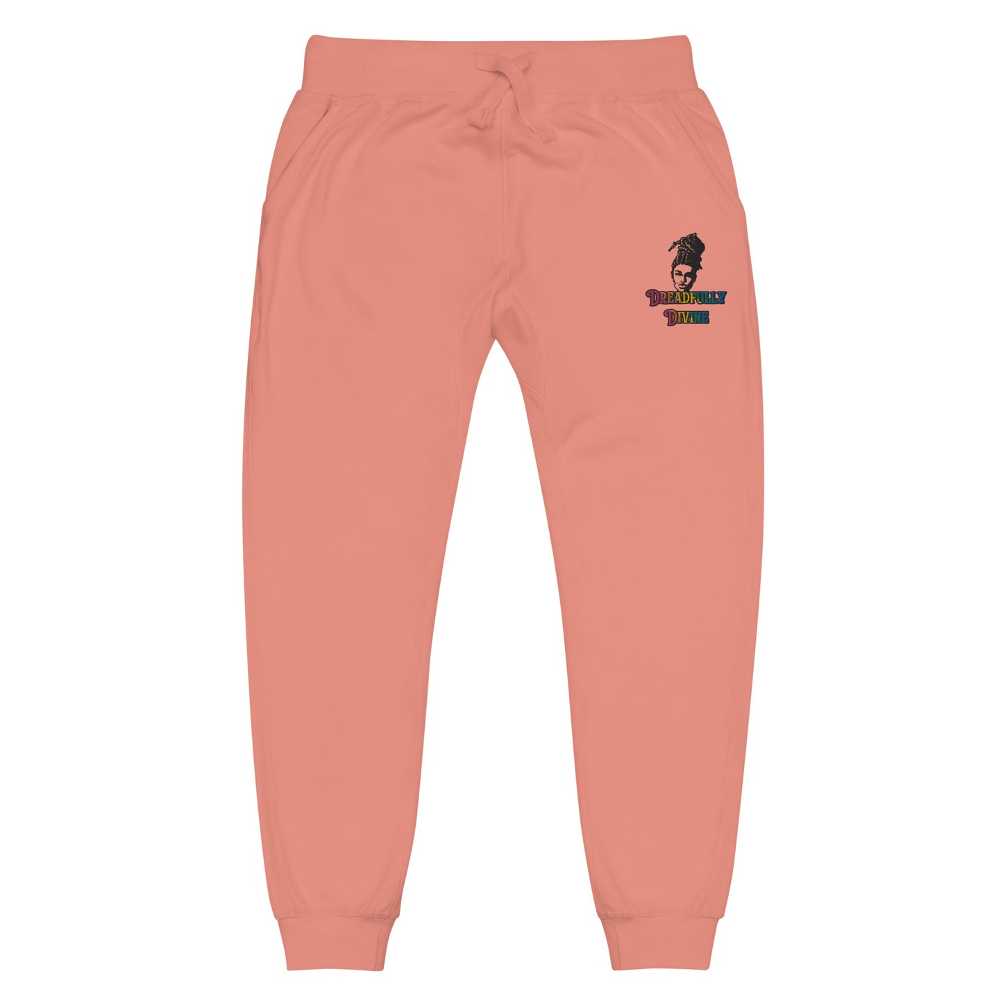 DD Woman #2 (Multi-color) Unisex Fleece Sweatpants