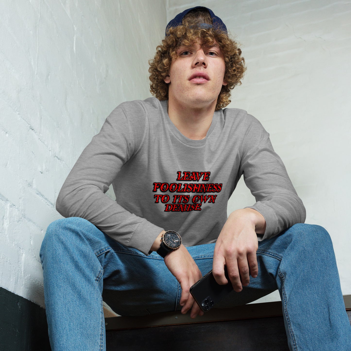 Foolishness Unisex Long Sleeve Tee