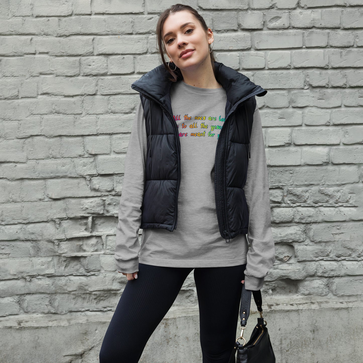All The Noes Unisex Long Sleeve Tee