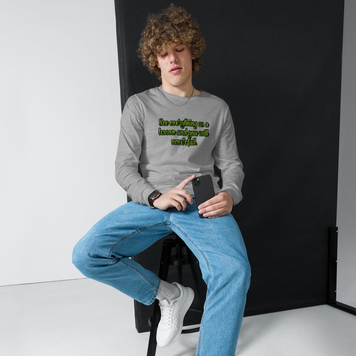A Lesson #1 Unisex Long Sleeve Tee