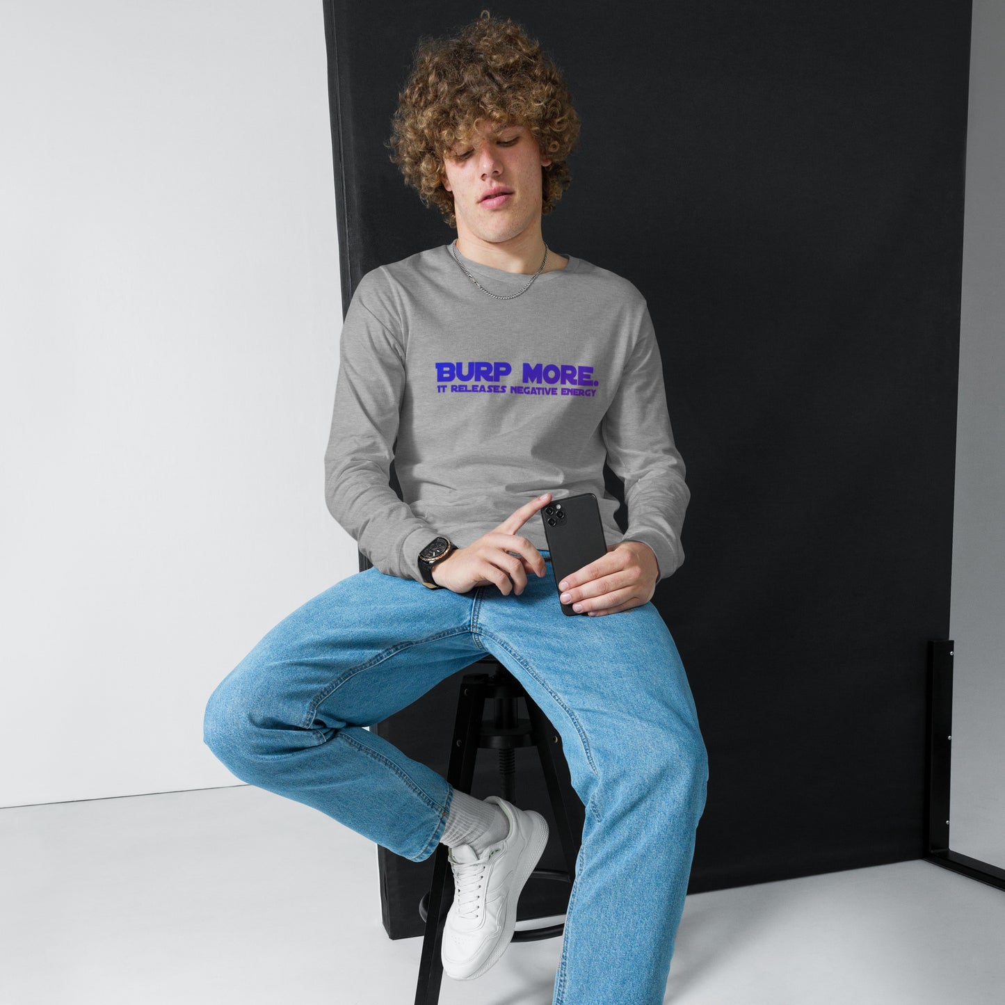 Burp More #2 Unisex Long Sleeve Tee