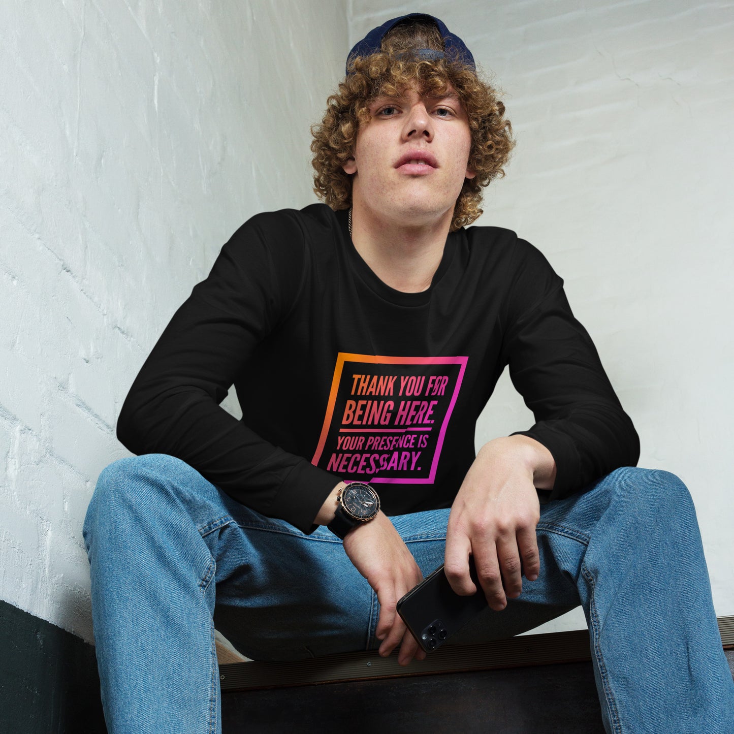Necessary Presence Unisex Long Sleeve Tee
