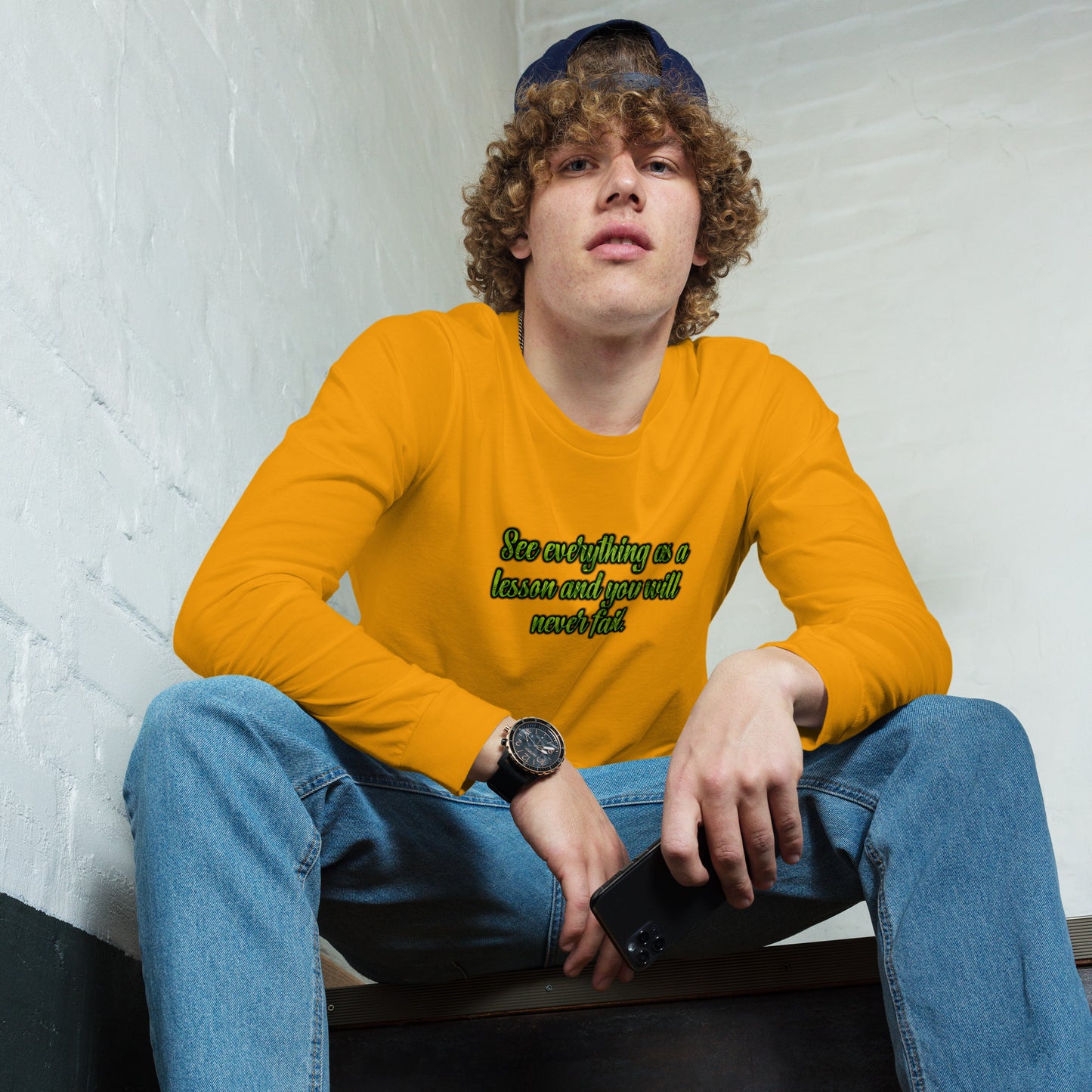 A Lesson #1 Unisex Long Sleeve Tee