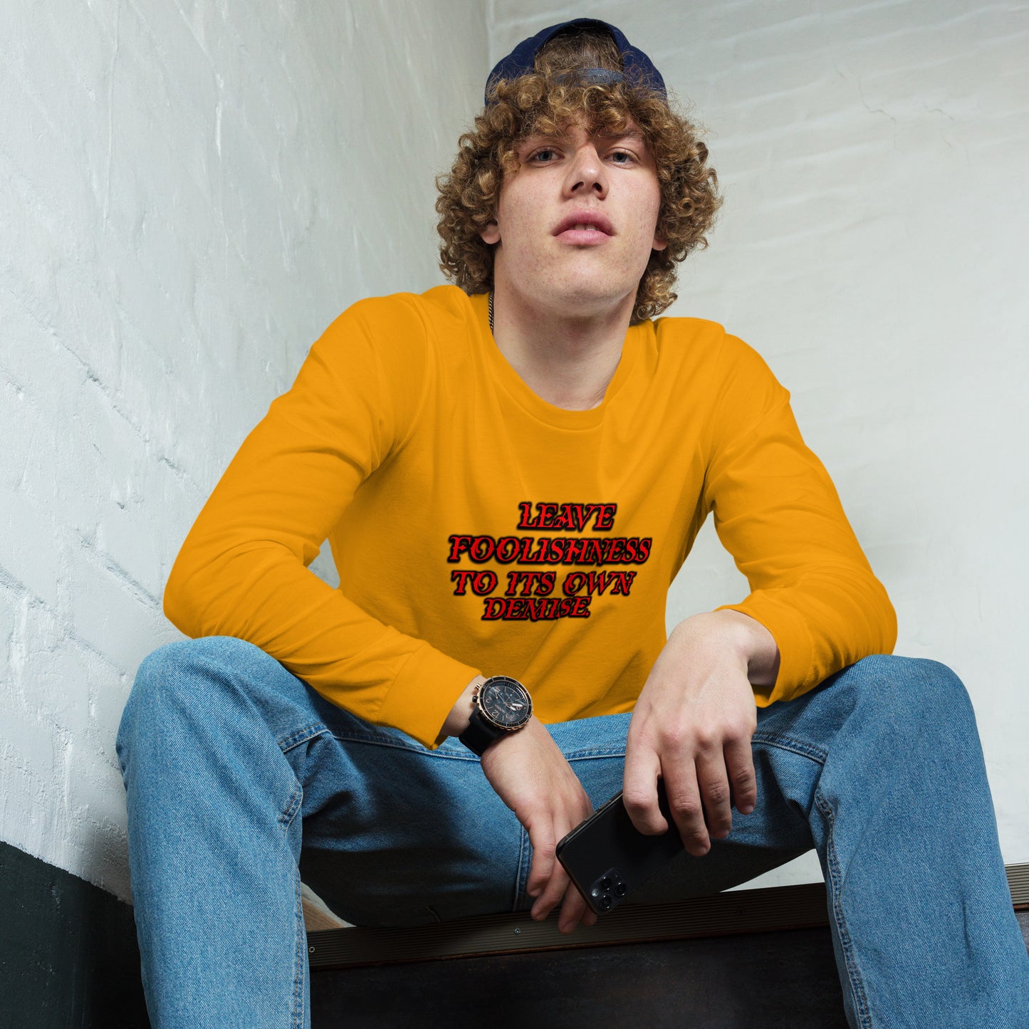 Foolishness Unisex Long Sleeve Tee