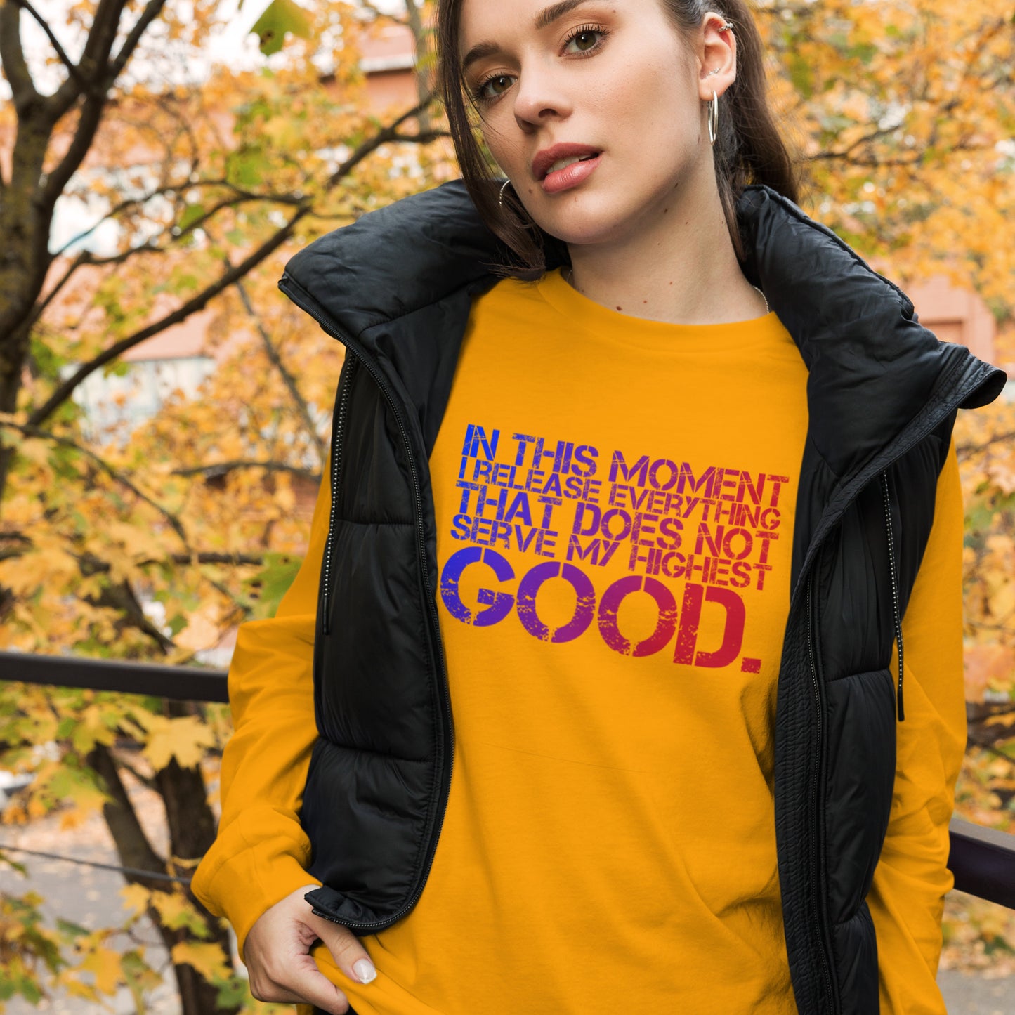 Release Everything Unisex Long Sleeve Tee