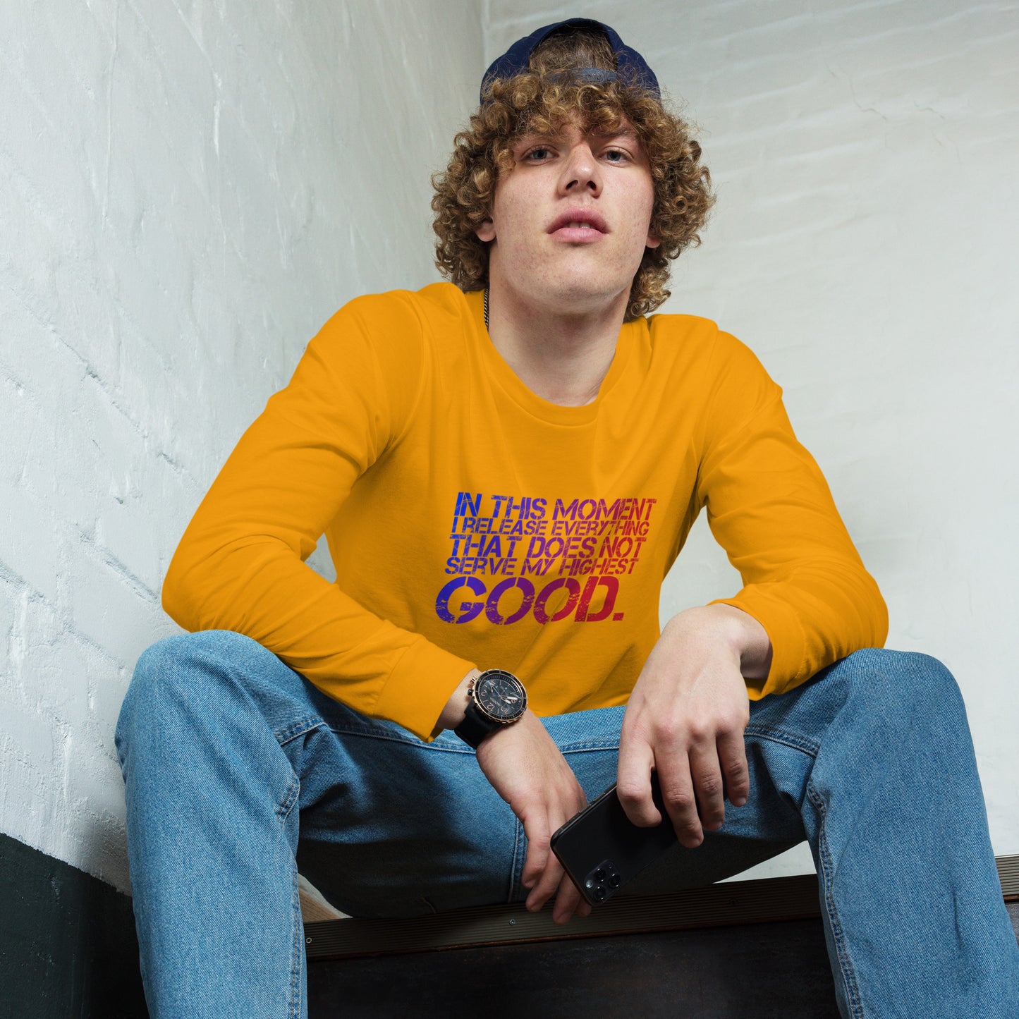 Release Everything Unisex Long Sleeve Tee