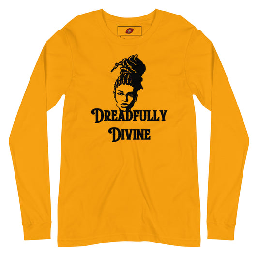 DD Woman #2 (Black) Unisex Long Sleeve Tee