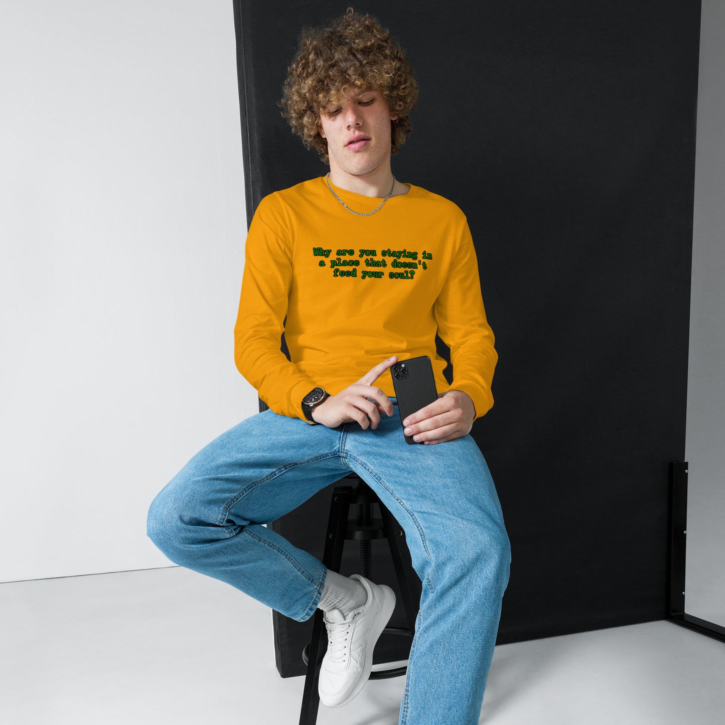 Feed Your Soul Unisex Long Sleeve Tee