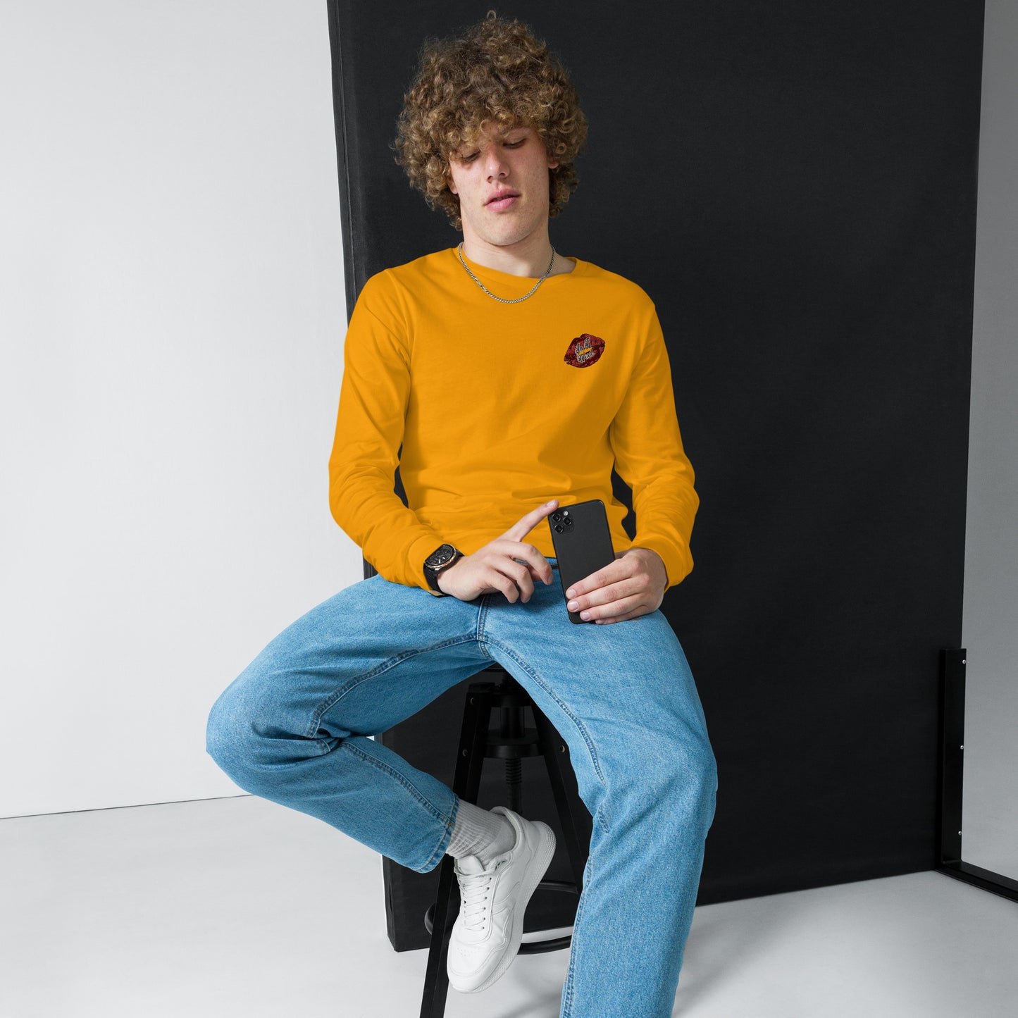 In A Word (Embroidered Logo) Unisex Long Sleeve Tee