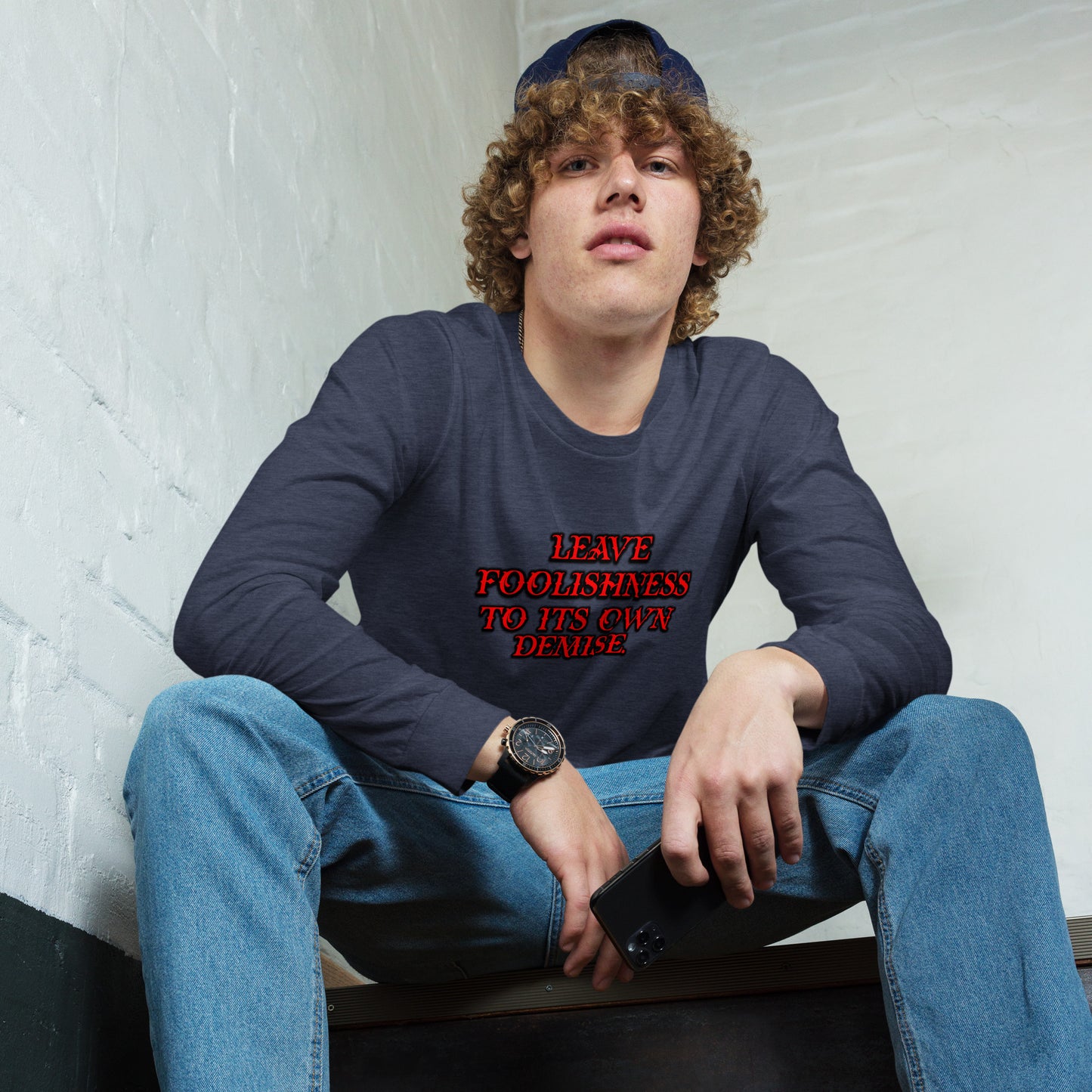 Foolishness Unisex Long Sleeve Tee