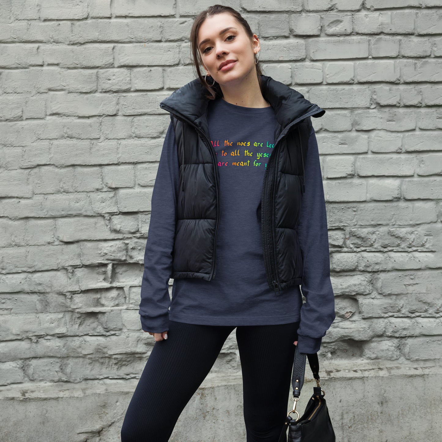 All The Noes Unisex Long Sleeve Tee