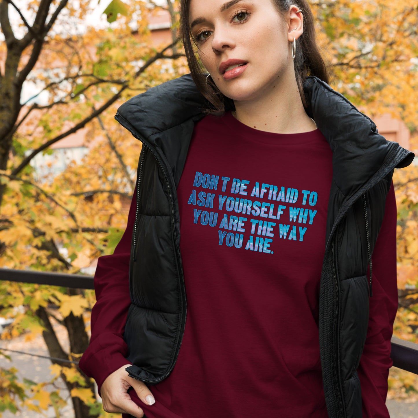 Ask Yourself #1 Unisex Long Sleeve Tee