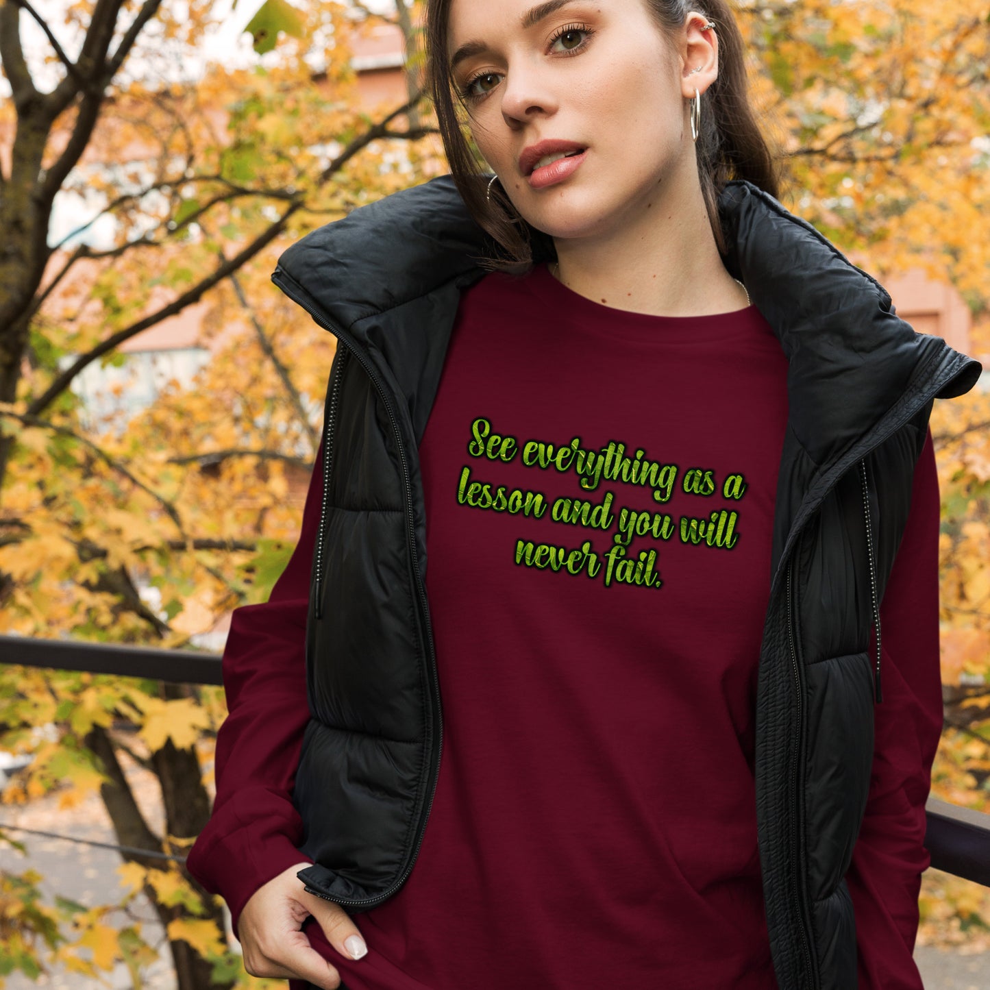 A Lesson #1 Unisex Long Sleeve Tee
