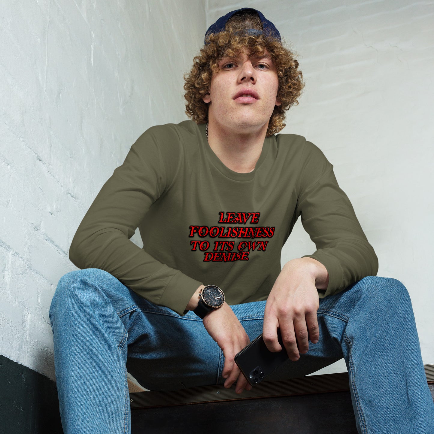 Foolishness Unisex Long Sleeve Tee