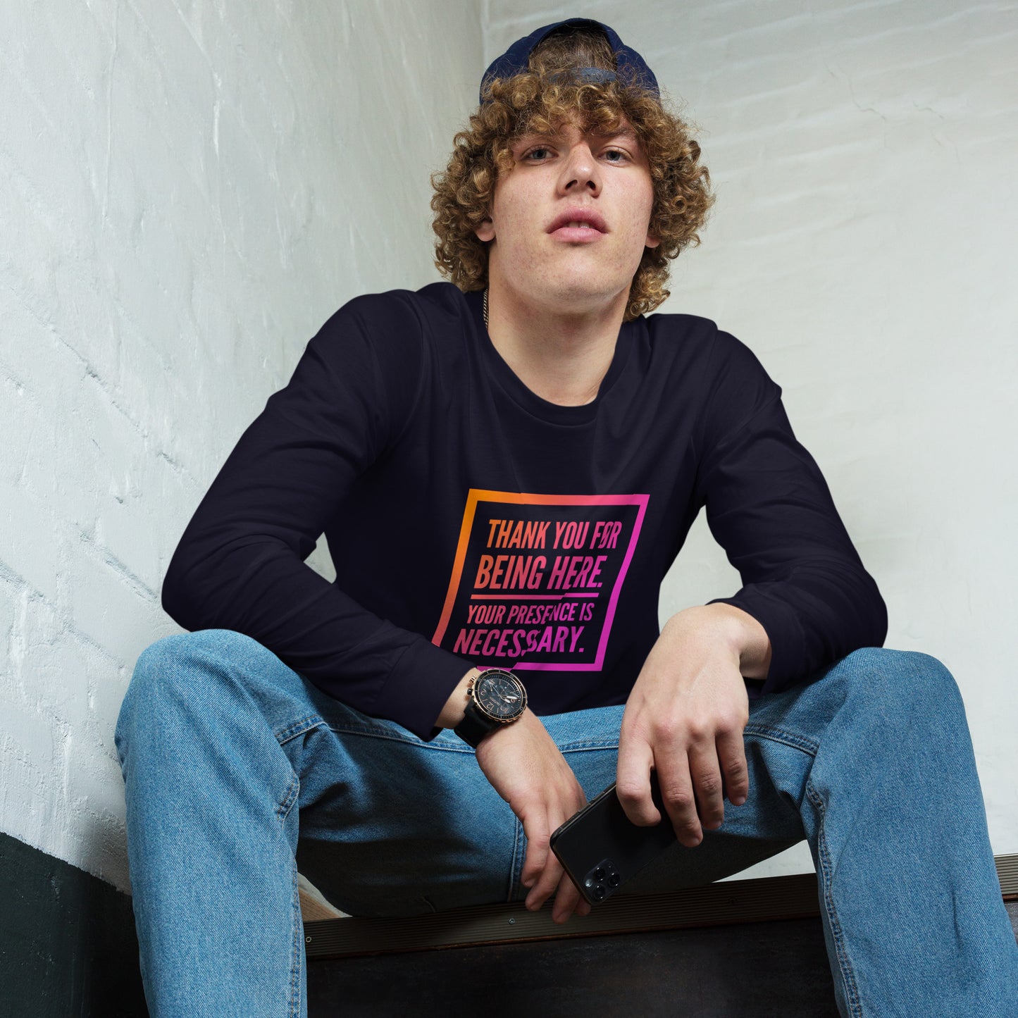 Necessary Presence Unisex Long Sleeve Tee