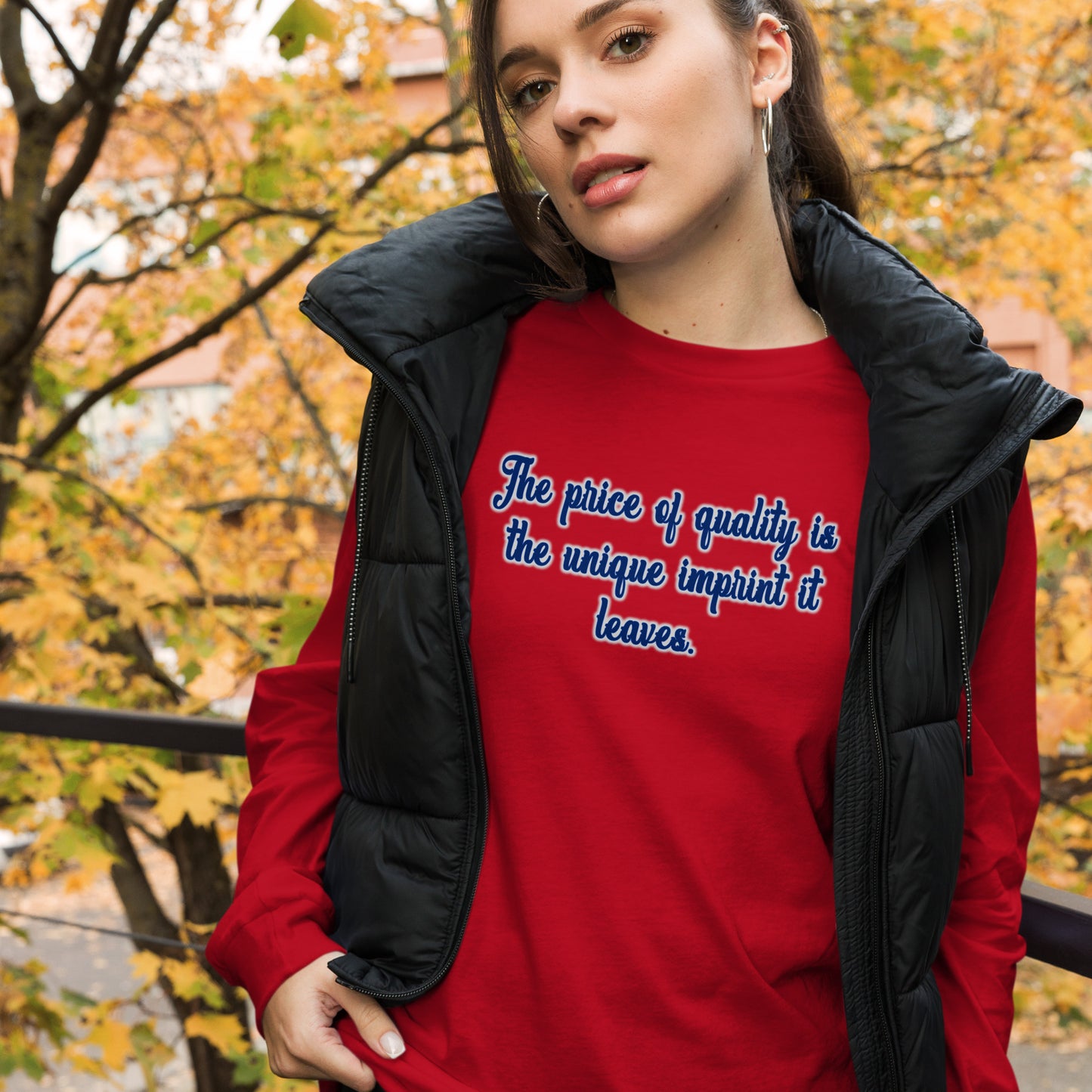 Price of Quality Unisex Long Sleeve Tee