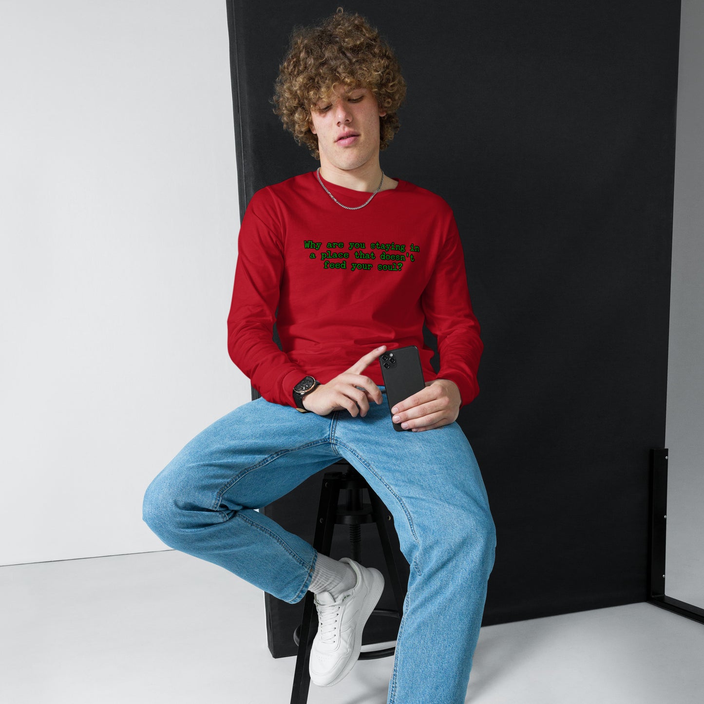 Feed Your Soul Unisex Long Sleeve Tee