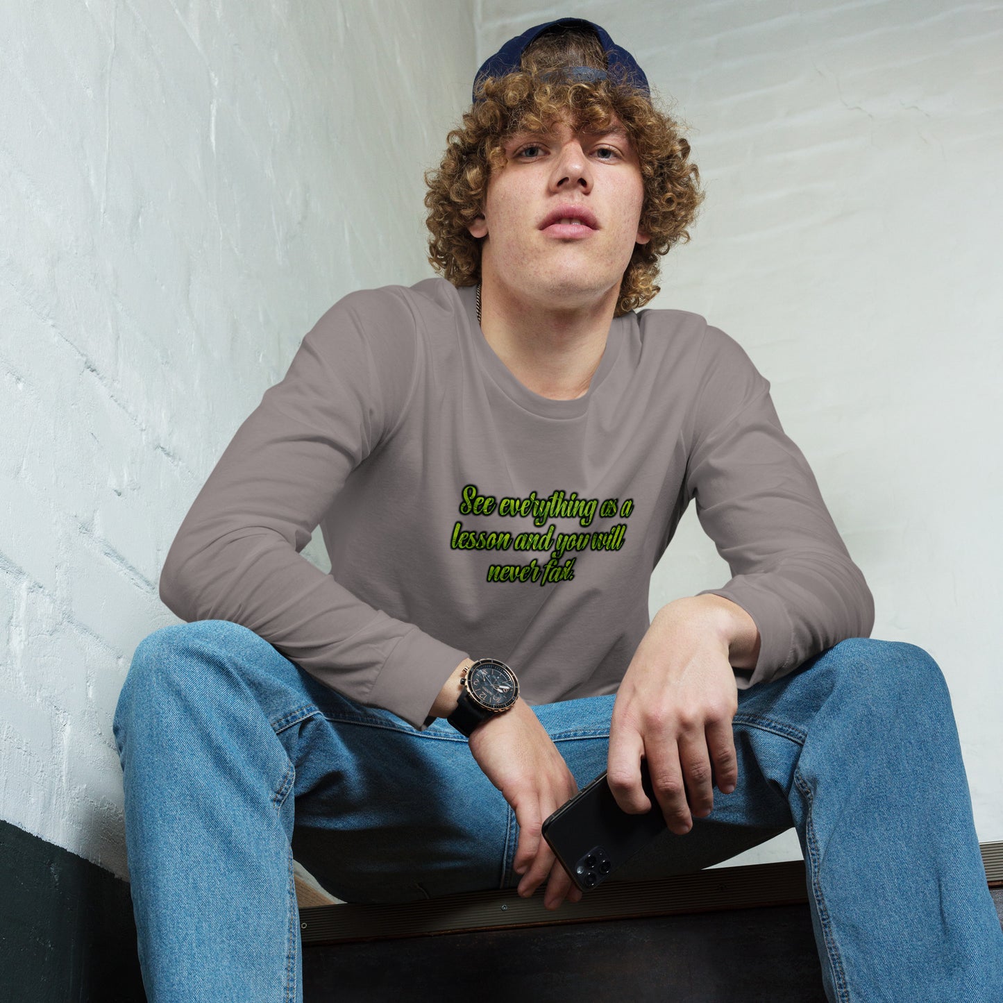 A Lesson #1 Unisex Long Sleeve Tee