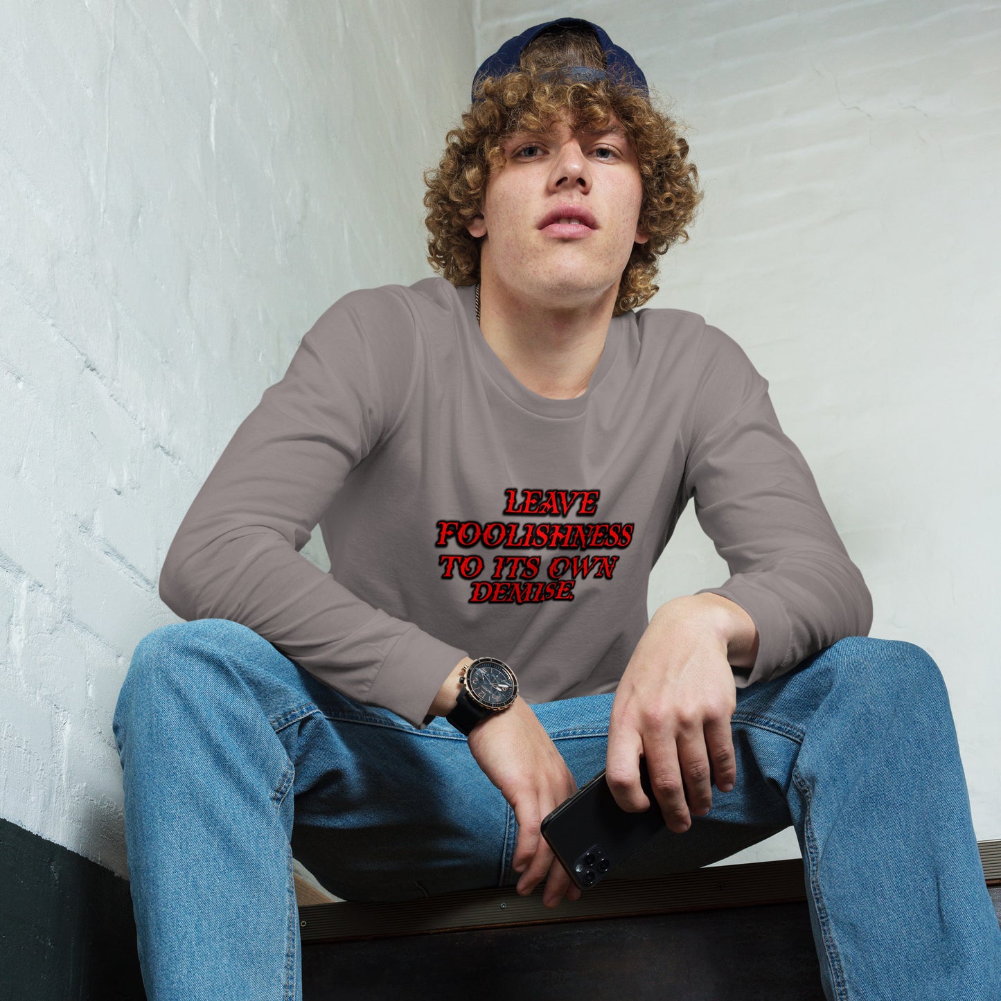 Foolishness Unisex Long Sleeve Tee