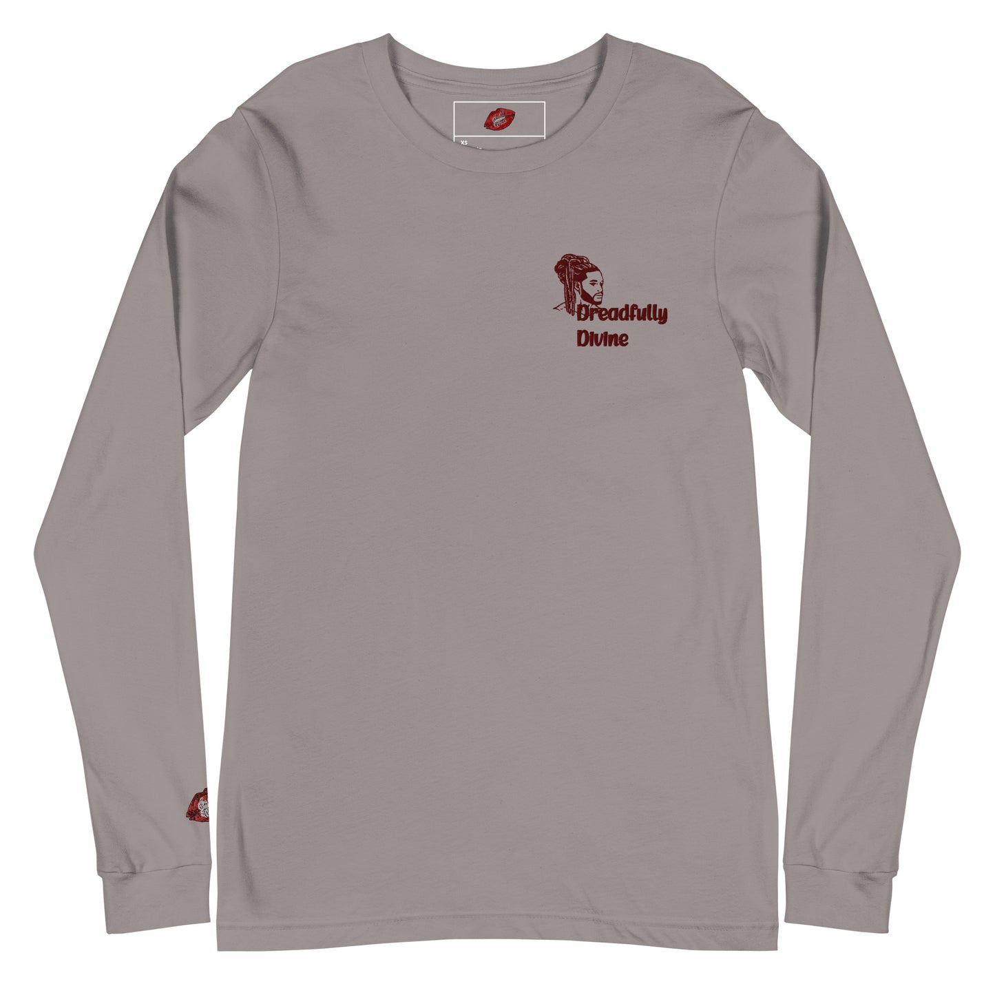 DD Man (Maroon) Unisex Long Sleeve Tee