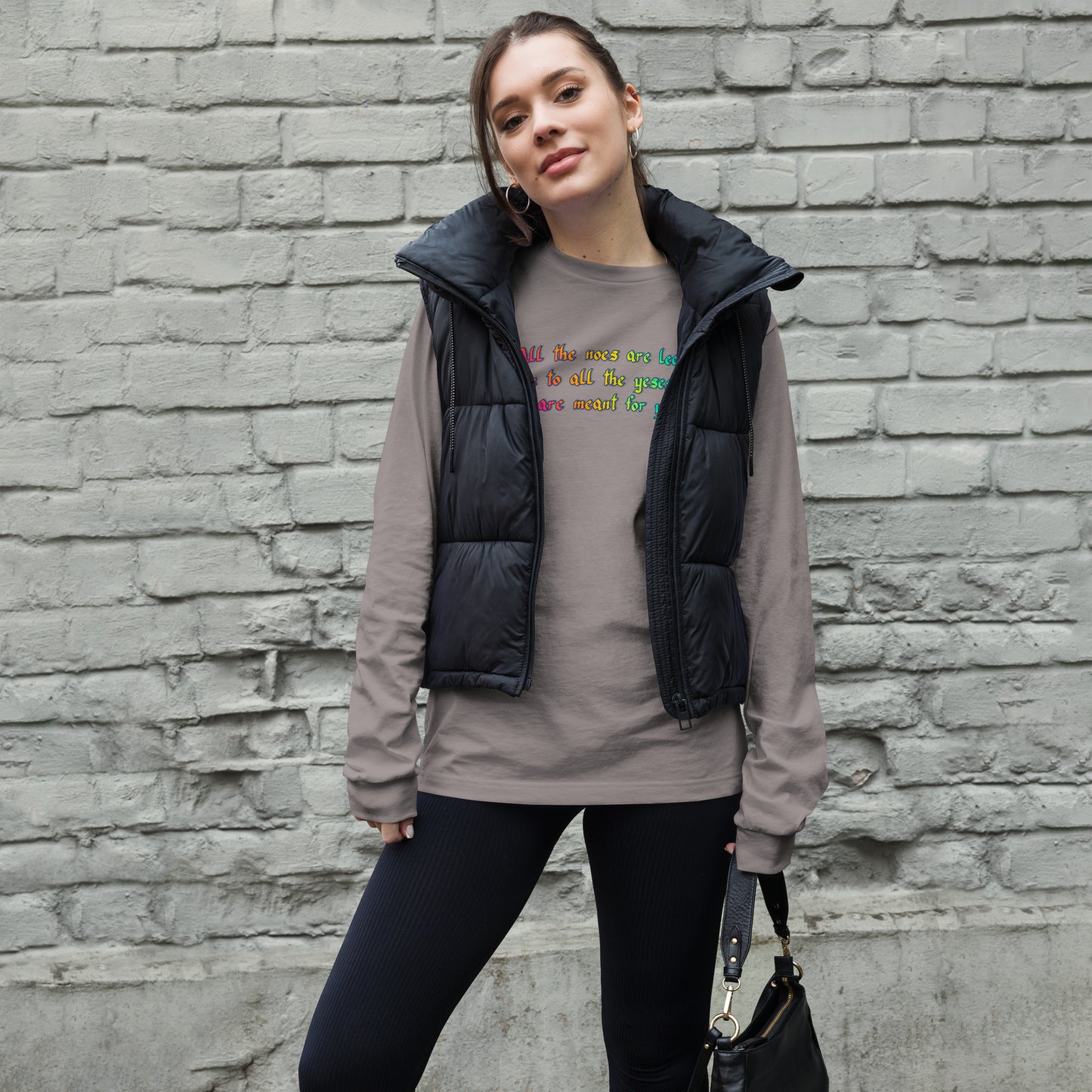 All The Noes Unisex Long Sleeve Tee
