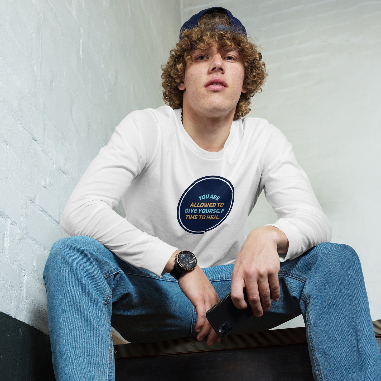 Healing Circle #1 Unisex Long Sleeve Tee