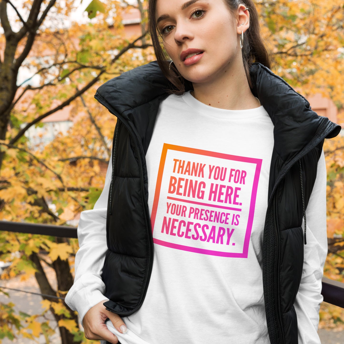Necessary Presence Unisex Long Sleeve Tee