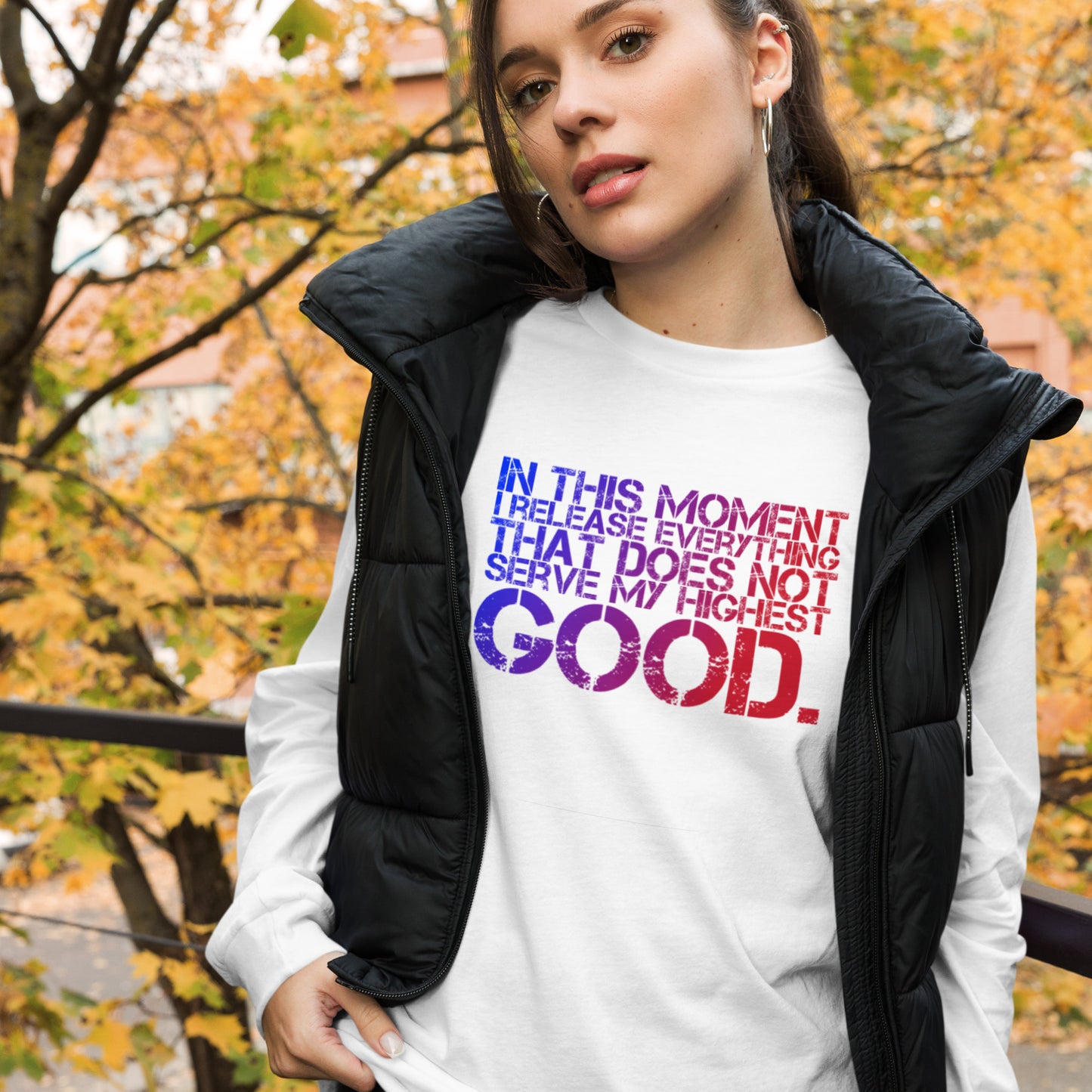 Release Everything Unisex Long Sleeve Tee