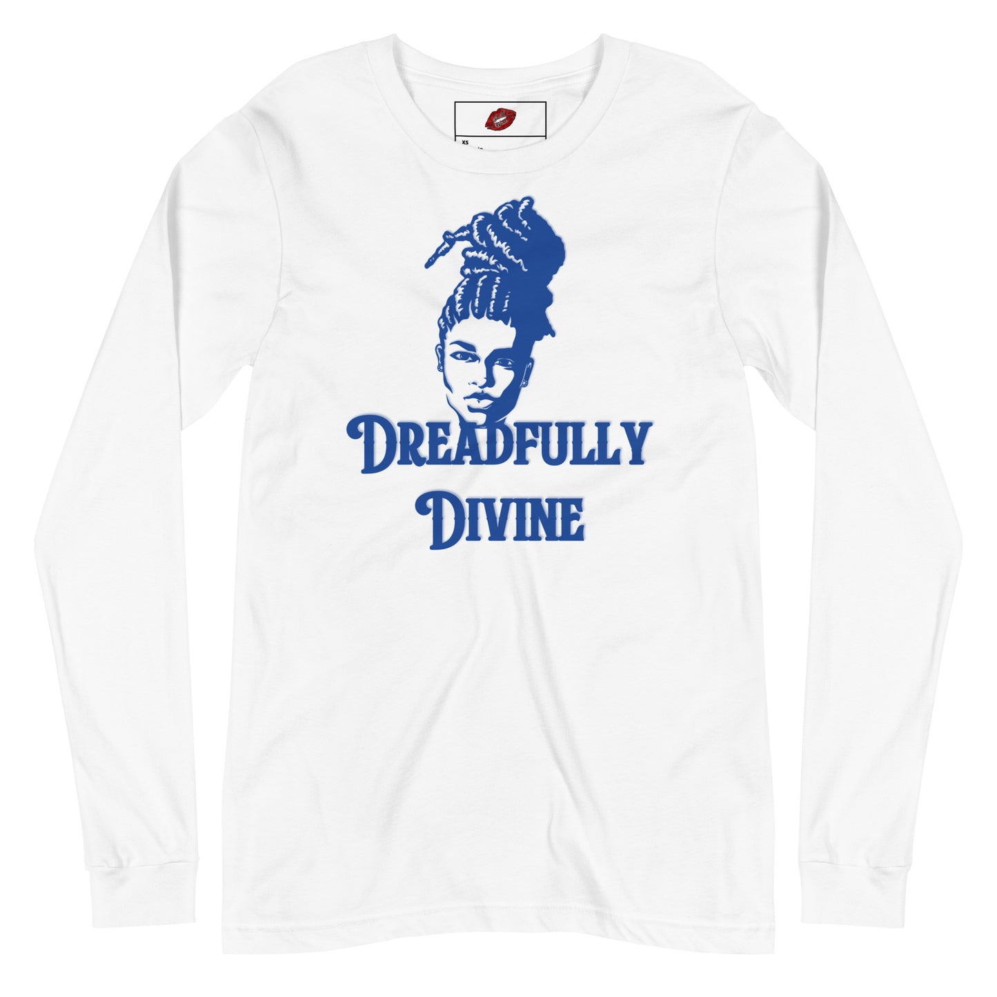 DD Woman #2 (Blue) Unisex Long Sleeve Tee