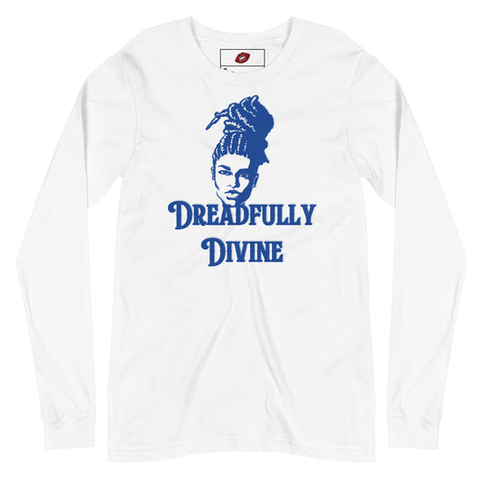 DD Woman #2 (Blue) Unisex Long Sleeve Tee