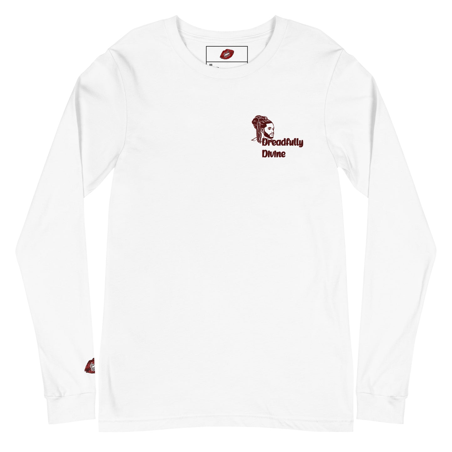 DD Man (Maroon) Unisex Long Sleeve Tee