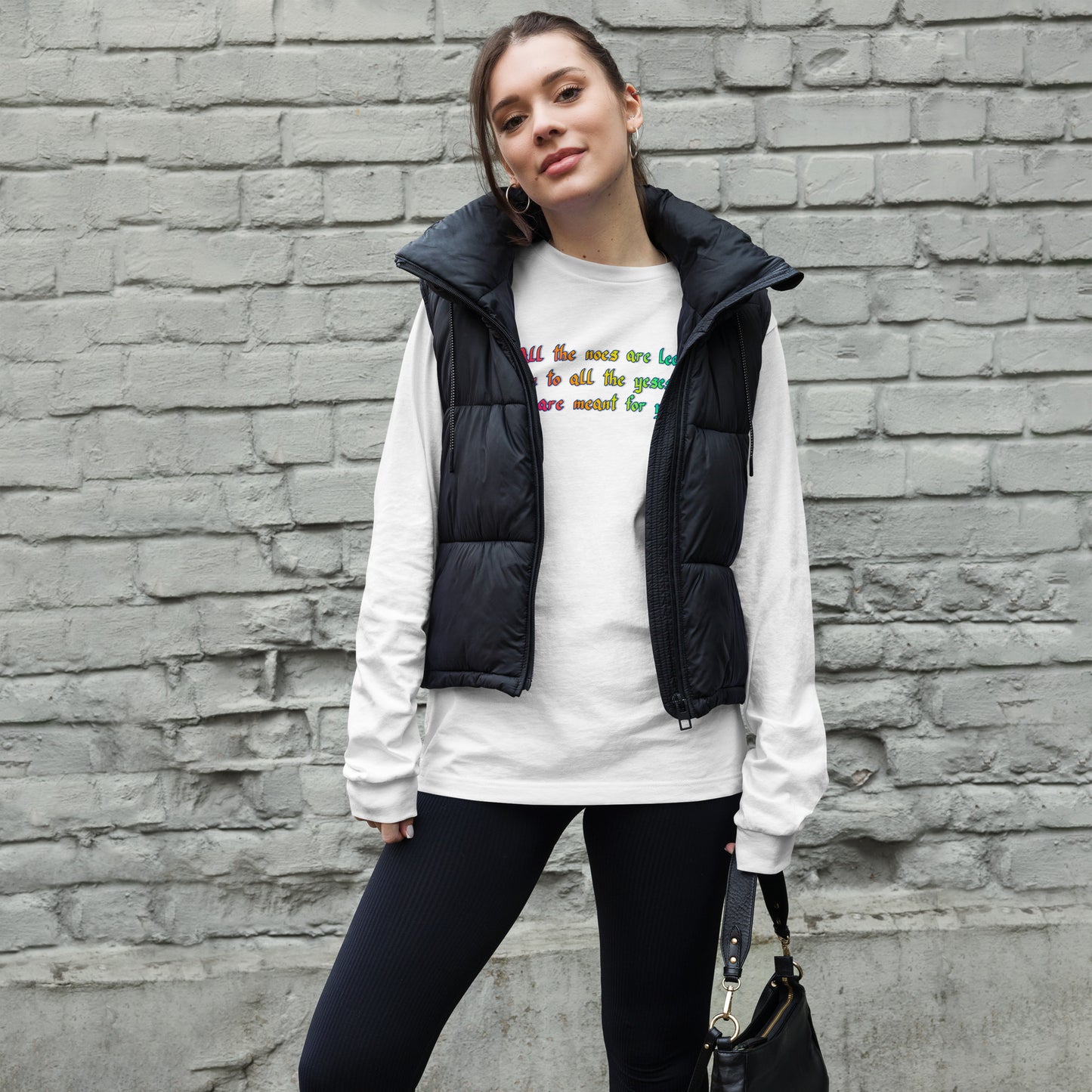 All The Noes Unisex Long Sleeve Tee