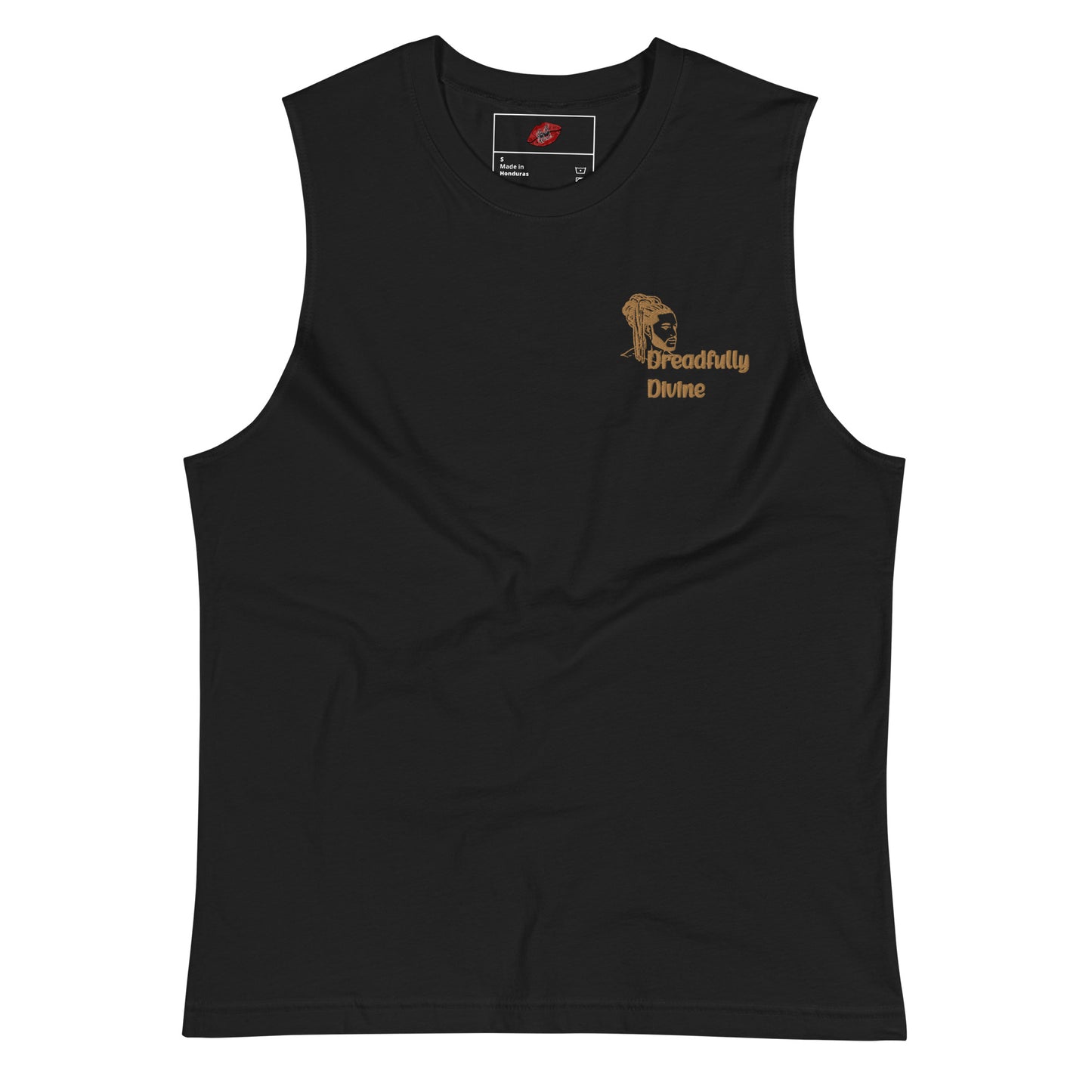 DD Man (Gold) Unisex Muscle Shirt