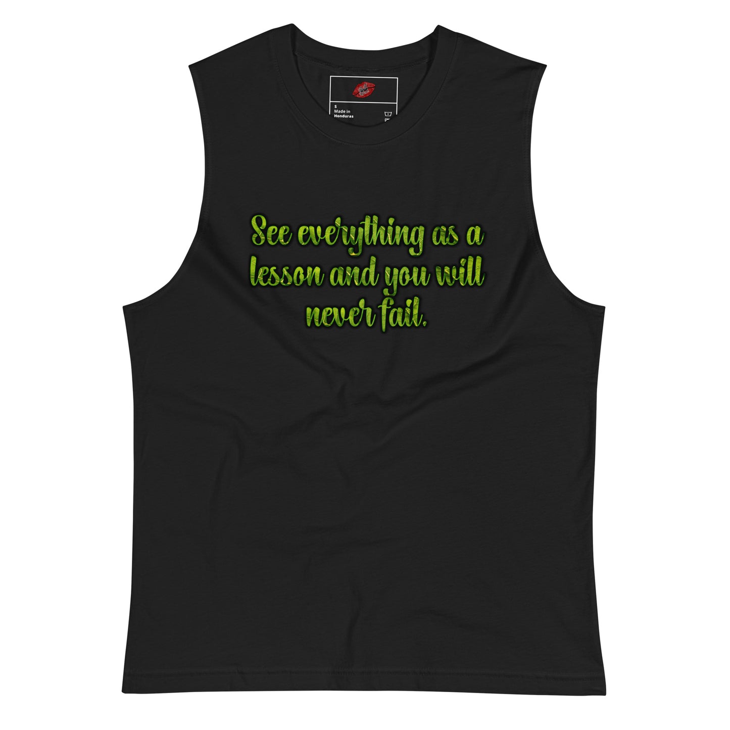 A Lesson #1  Unisex Muscle Shirt