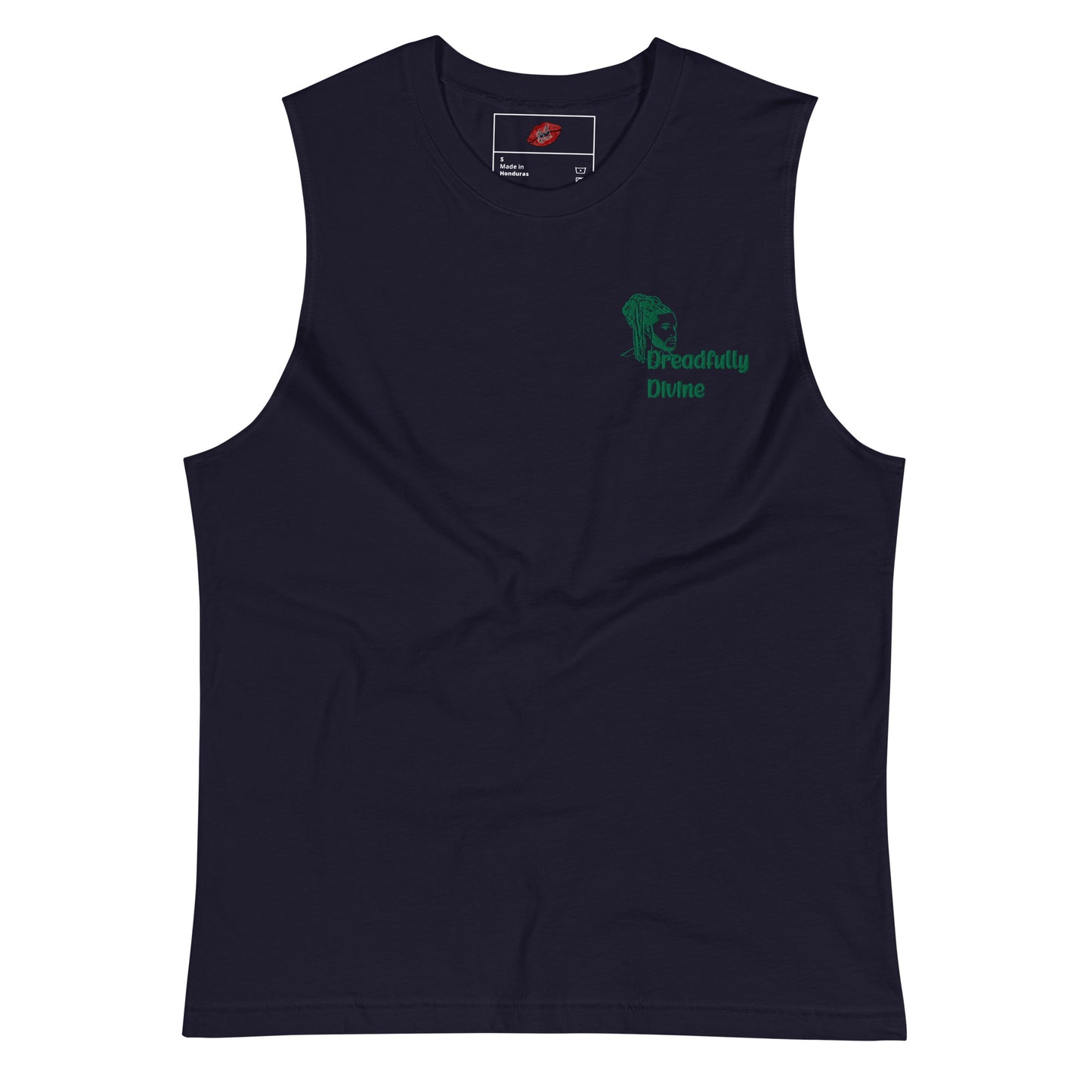 DD Man (Green) Unisex Muscle Shirt