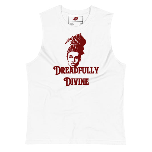 DD Woman #2 (Maroon) Unisex Muscle Shirt