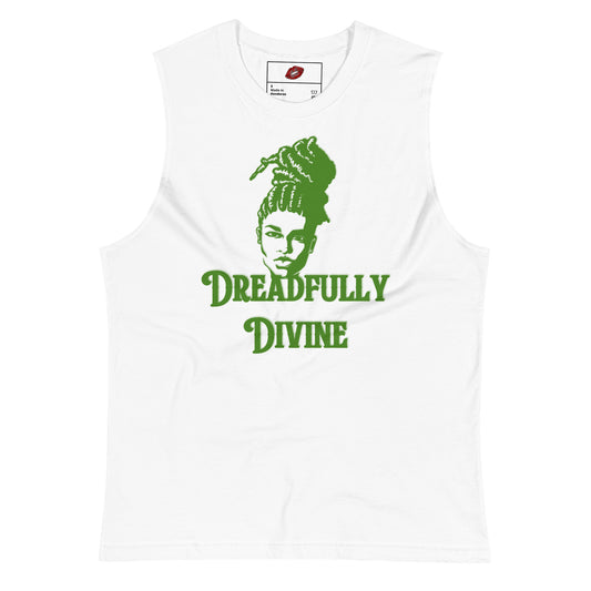 DD Woman #2 (Green) Unisex Muscle Shirt