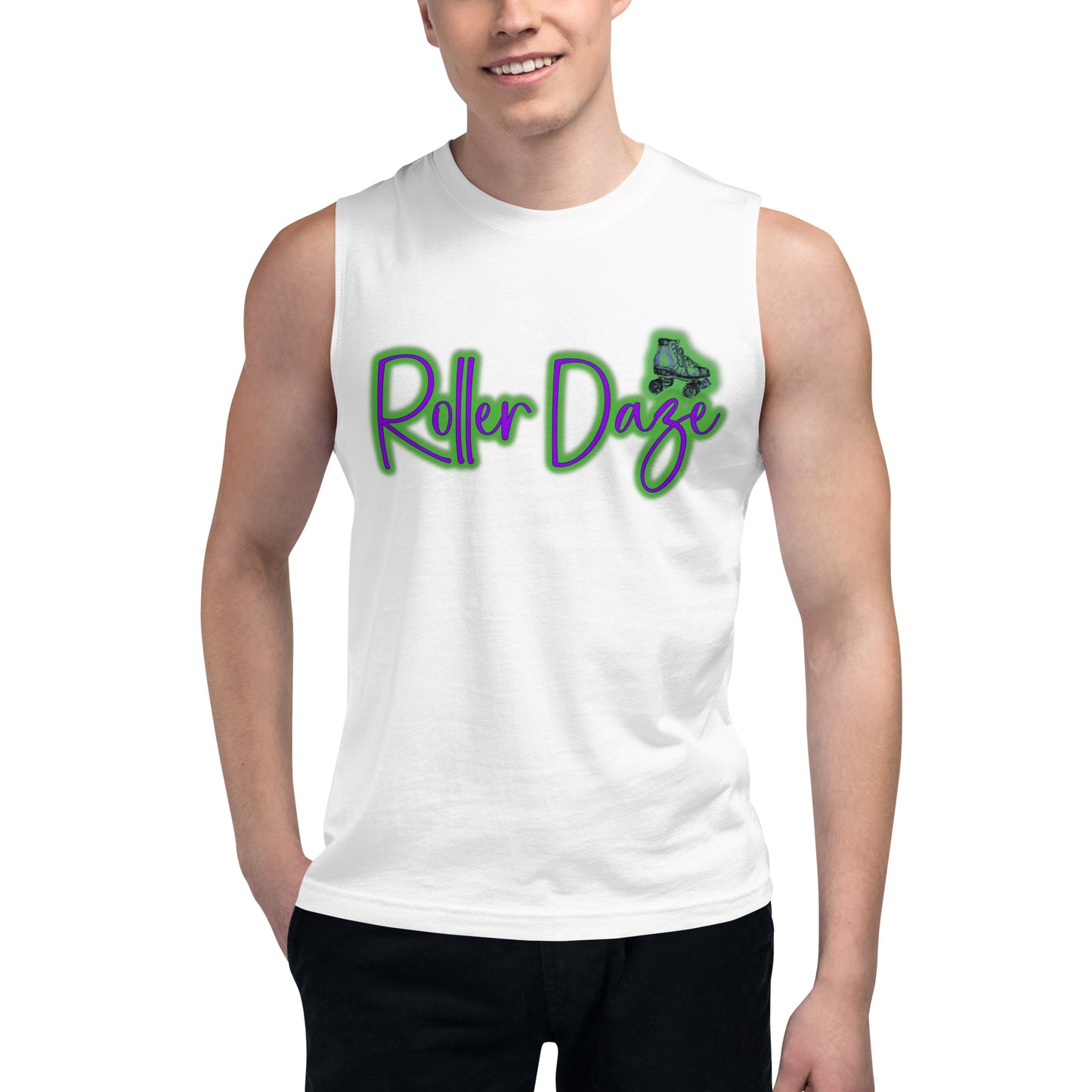 Roller Daze #2 Unisex Muscle Shirt