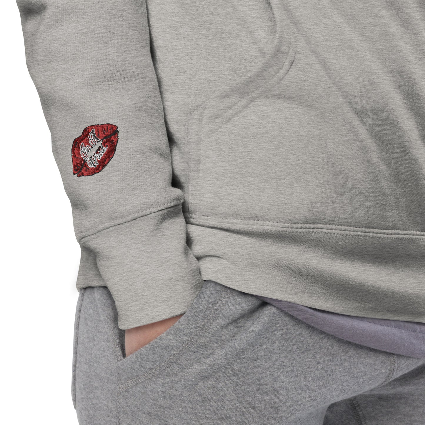 DD Woman #2 (Multi-color) Embroidered Unisex Premium Hoodie