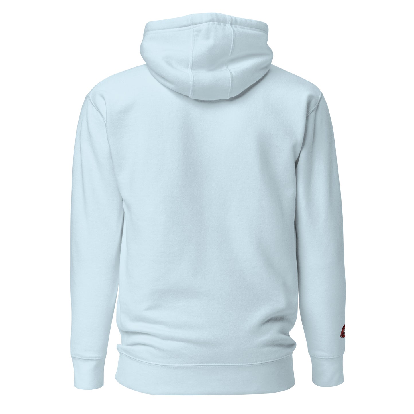 DD Woman #2 (Blue) Embroidered Unisex Premium Hoodie