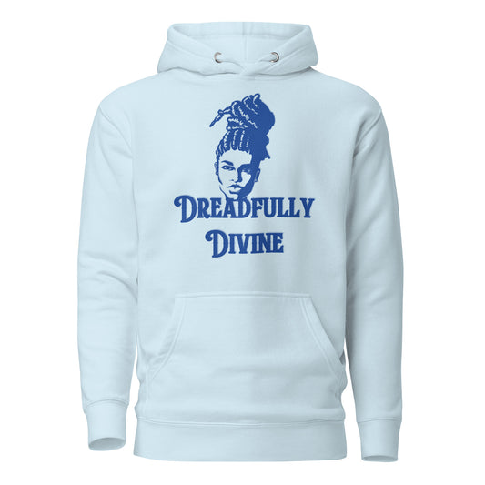 DD Woman #2 (Blue) Unisex Premium Hoodie