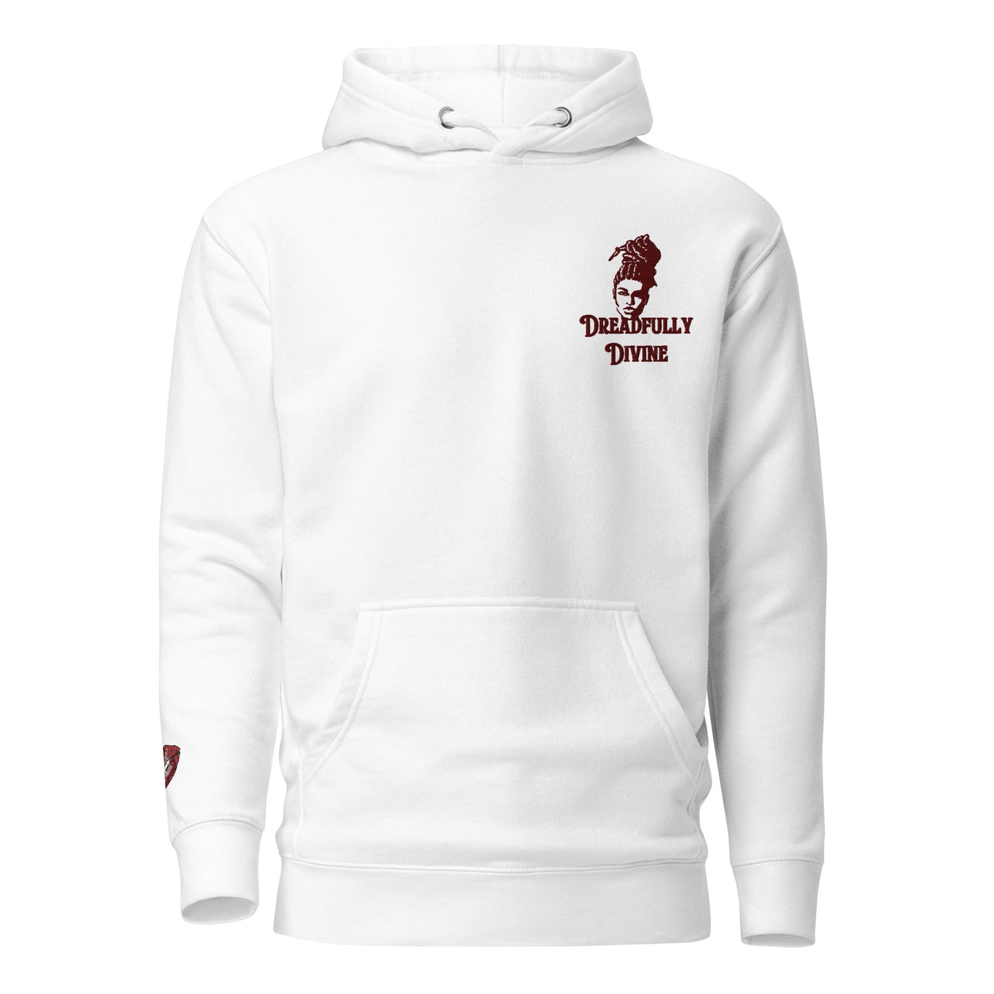 DD Woman #2 (Maroon) Unisex Premium Hoodie