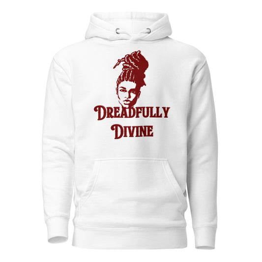 DD Woman #2 (Maroon) Unisex Premium Hoodie